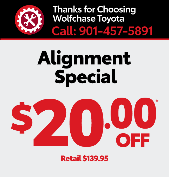 Service your vehicle with Wolfchase Toyota - Multi-Point Inspection Complimentary while your vehicle is being serviced