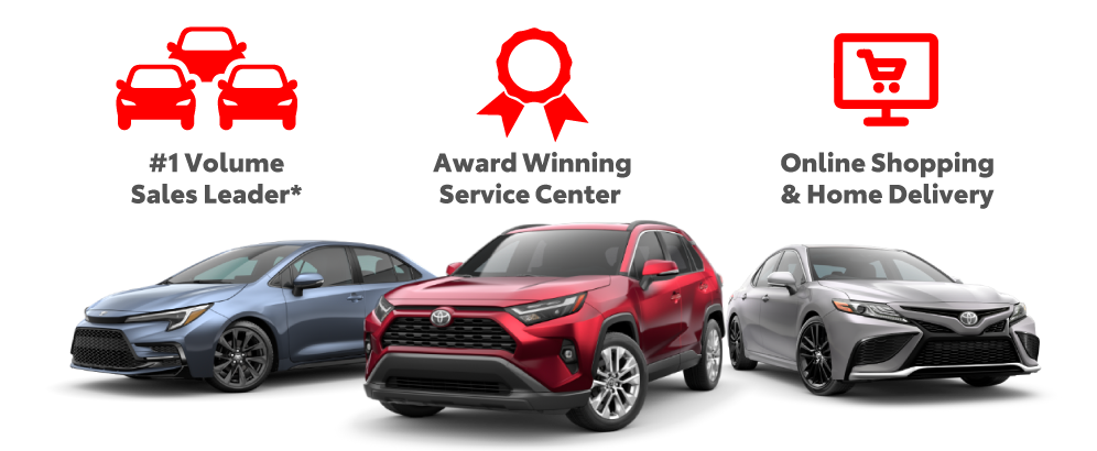 Wolchase Toyota - #1 Volume Sales Leader* / Award Winning Service Center / Online Shopping & Home Delivery