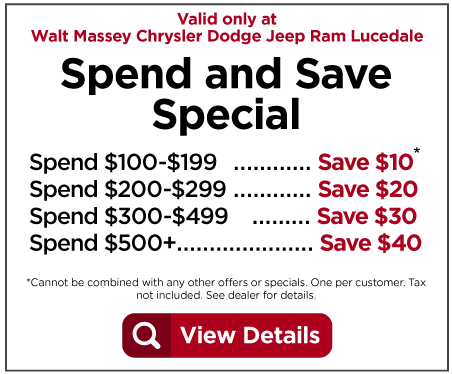 Spend and Save Special - Spend $100-$199 and Save $10