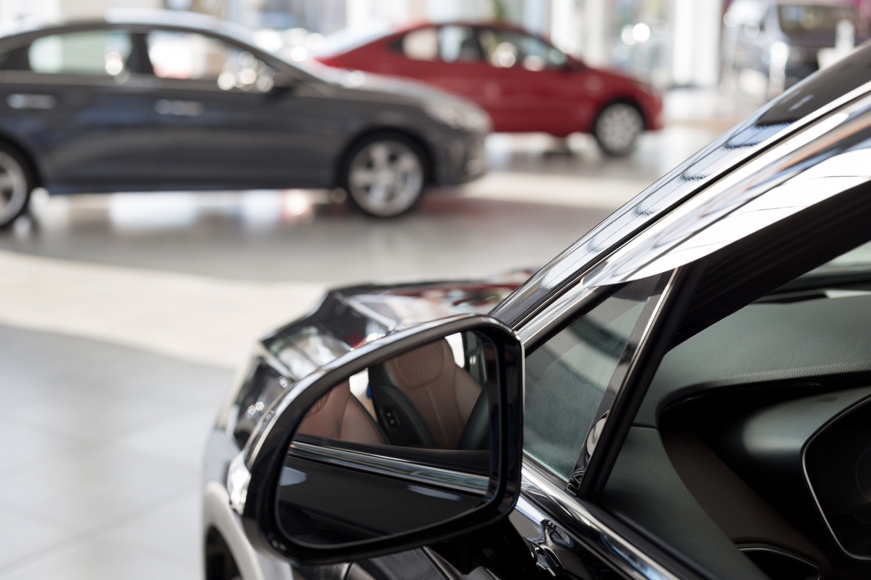 Side Mirror on a vehicle