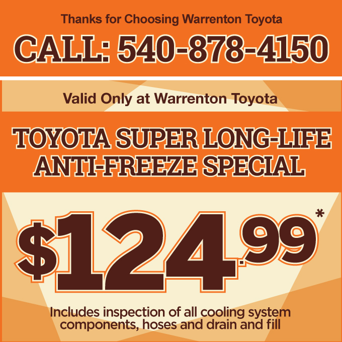 Toyota Super Long-Life Anti-Freeze Special $124.99*