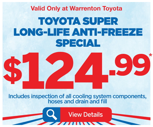 Toyota Super Long-Life Anti-Freeze Special - Now only $124.99*