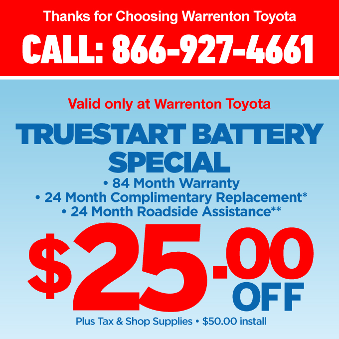 Truestart Battery special $149.00