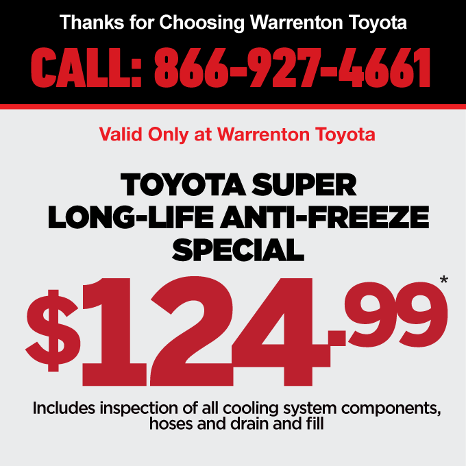 Toyota Super Long-Life Anti-Freeze Special $124.99*
