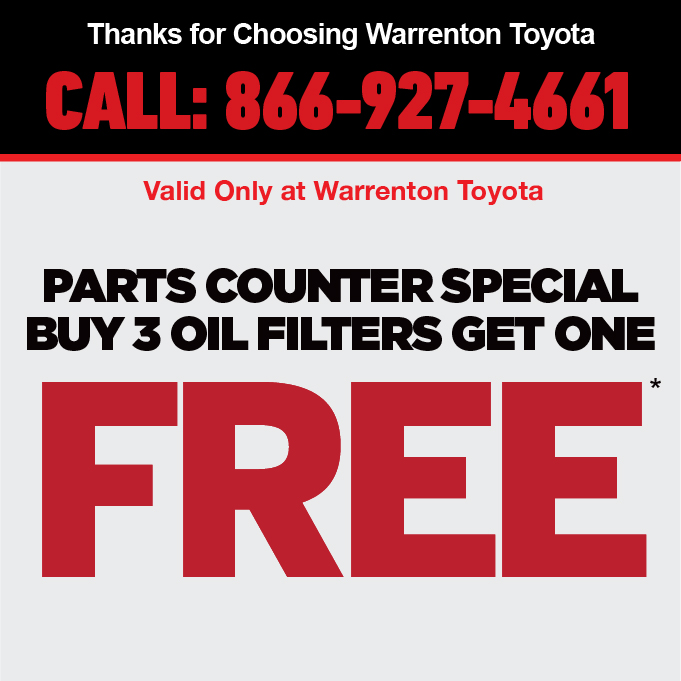 Parts Counter Special Buy 3 Oil Filters Get One Free