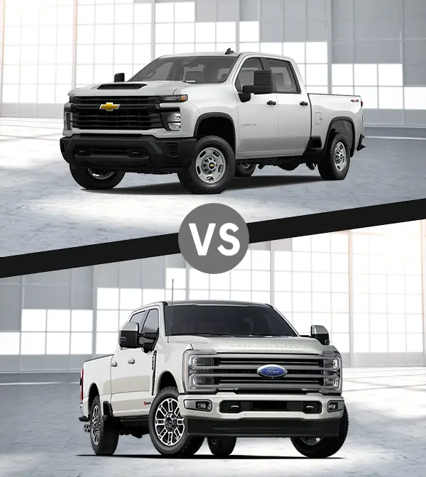 2024 Chevrolet Silverado 2500HD Vs. 2024 Ford F-250