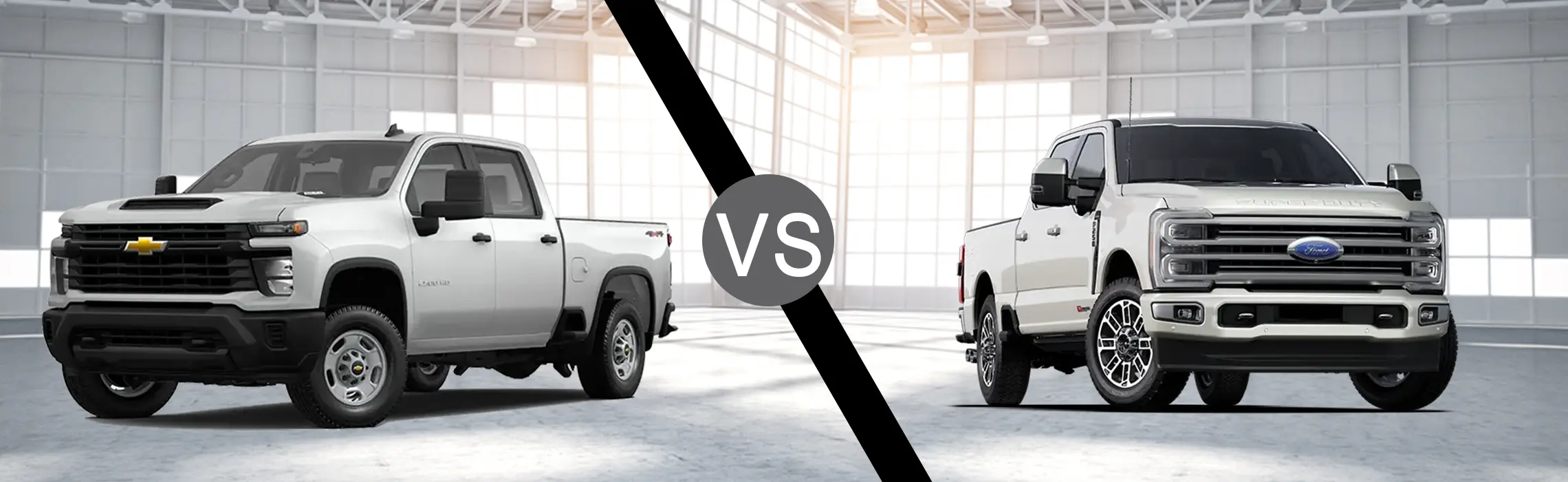 2024 Chevrolet Silverado 2500HD Vs. 2024 Ford F-250