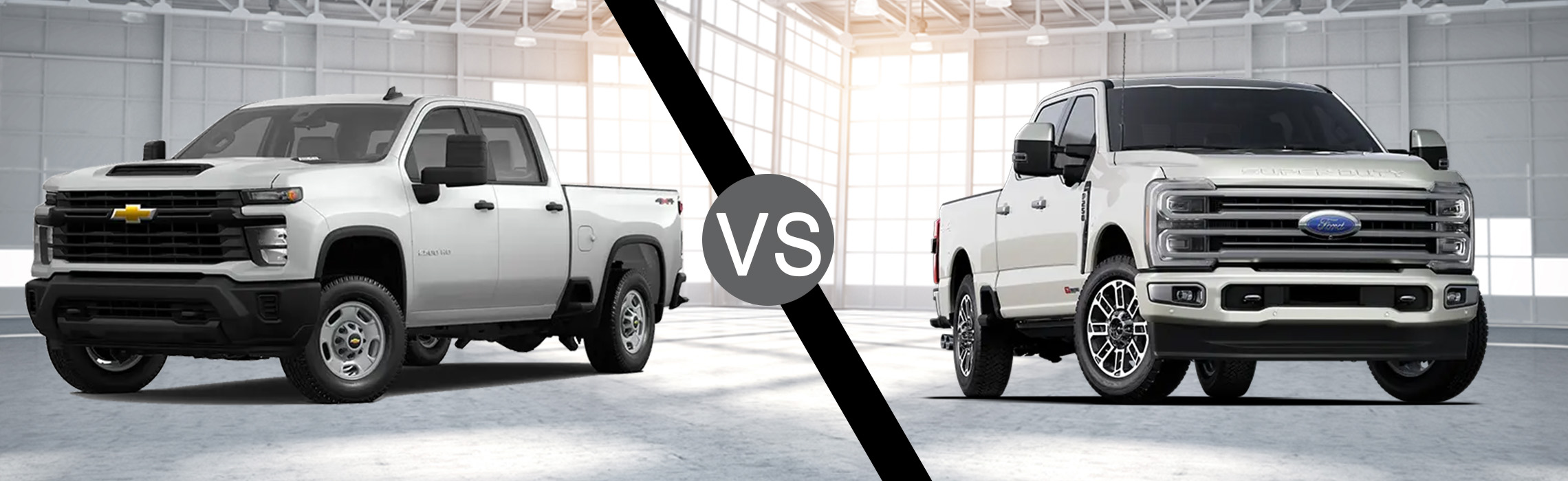 2024 Chevrolet Silverado 2500 vs. 2024 F-250