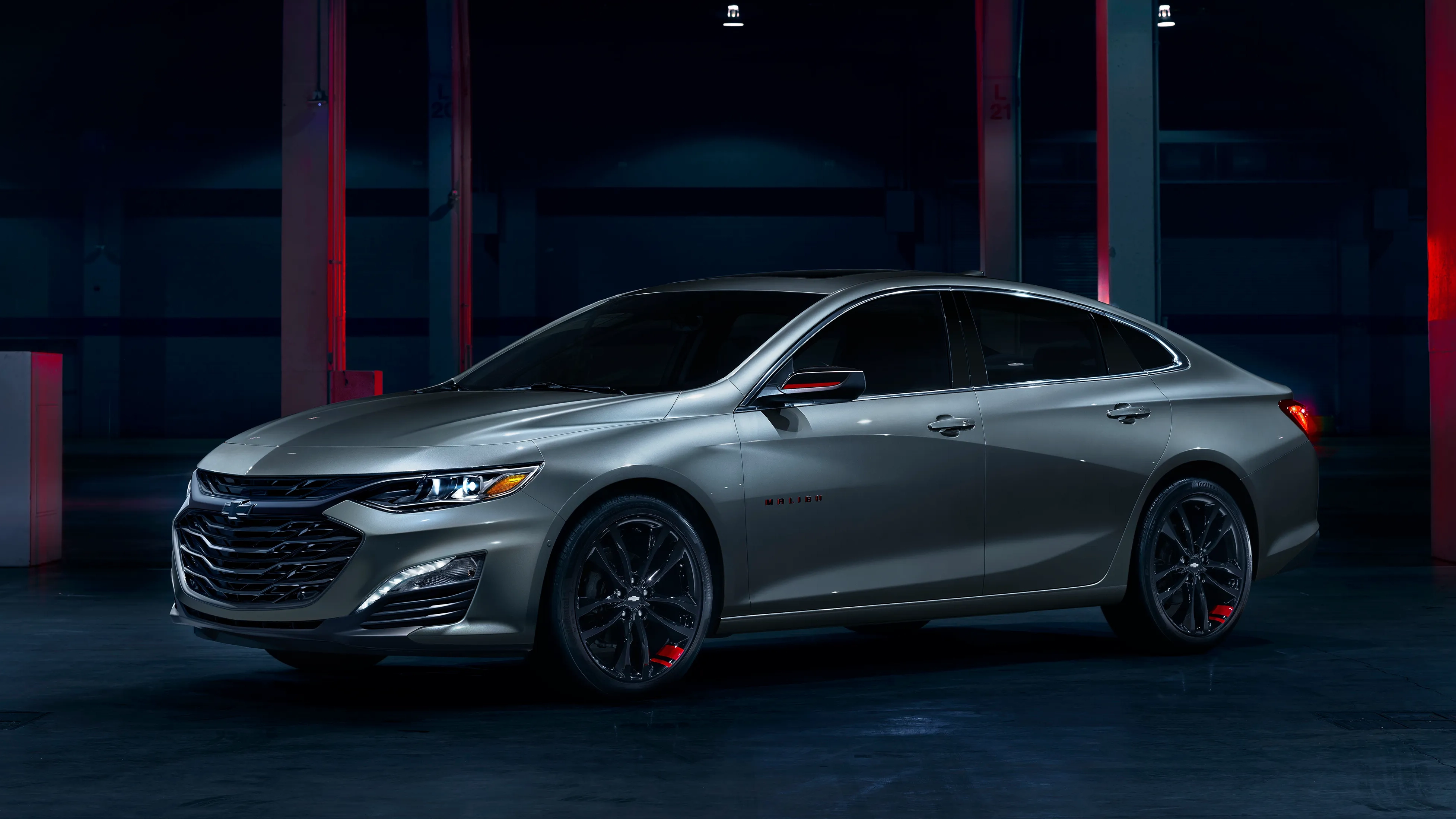 2024 Gray Chevrolet Malibu