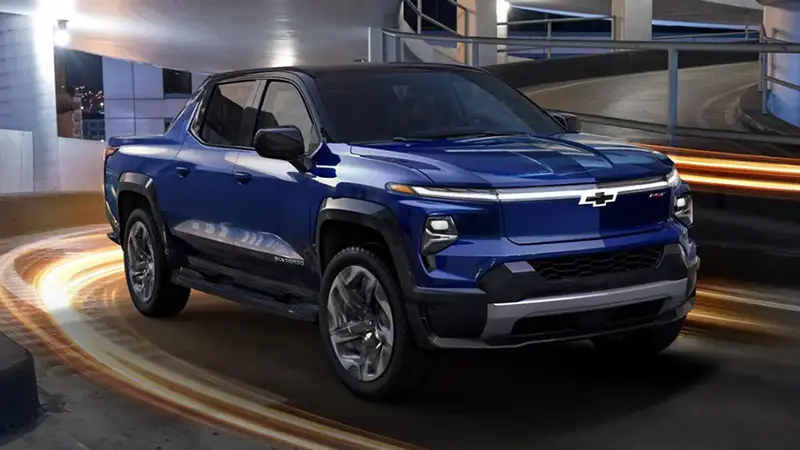 2024 Blue Chevrolet Silverado EV