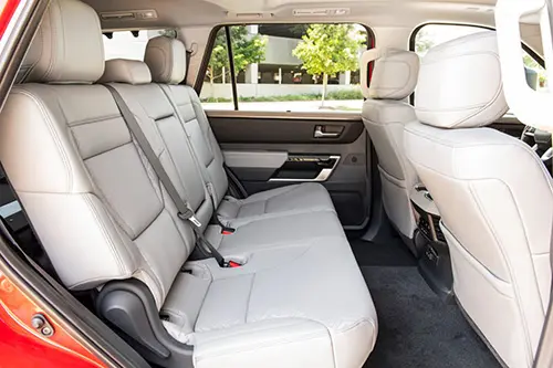 2024 toyota Sequoia Seating