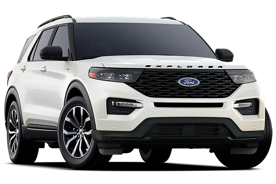 White 2024 Ford Explorer