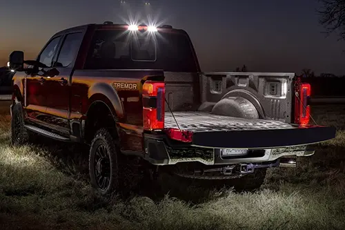 Ford F-250 Cargo space