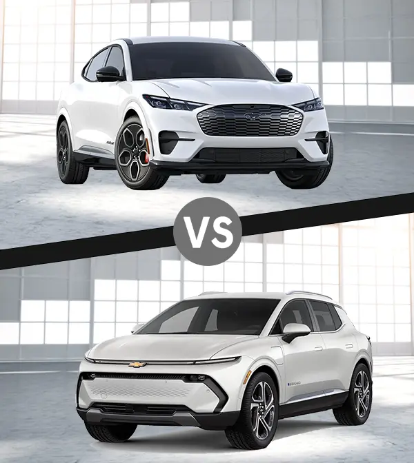 2024 Mustang Mach-E vs. 2024 Chevrolet Equinox EV - Mobile