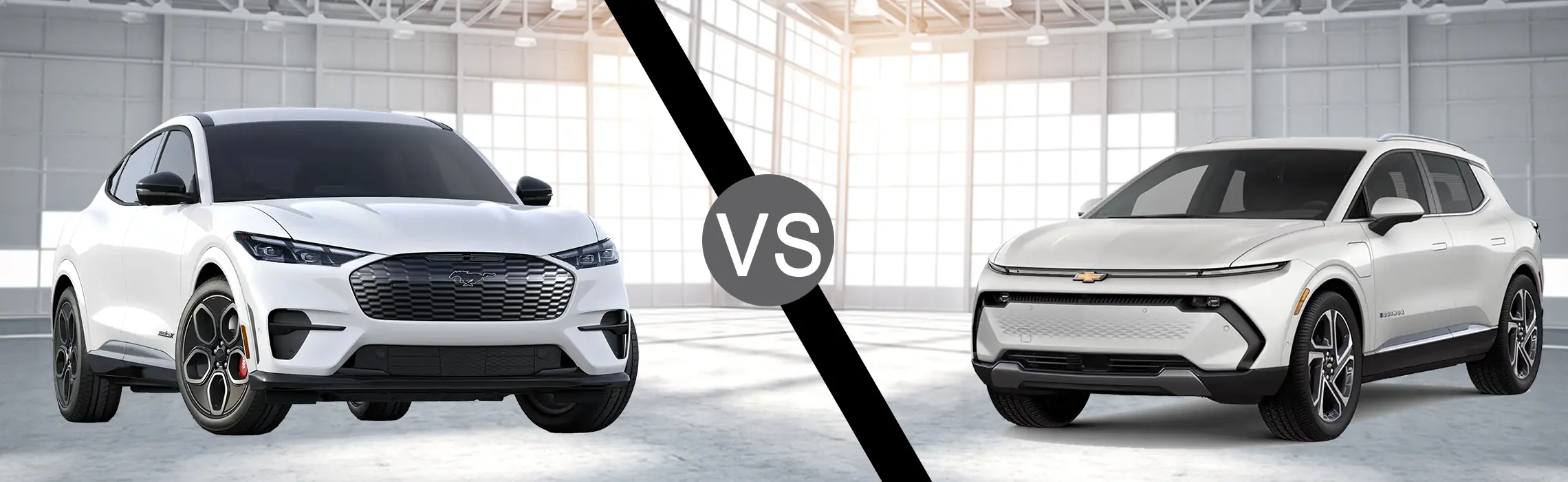 2024 Mustang Mach-E vs. 2024 Chevrolet Equinox EV
