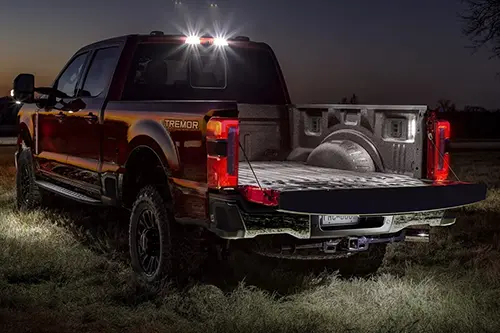 2024 Ford Super Duty Cargo space