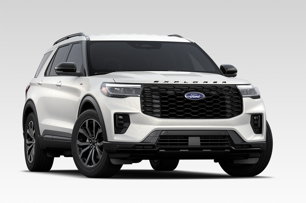 White 2025 Ford Explorer