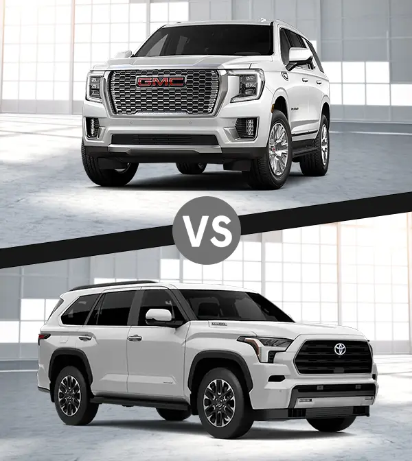 Compare these 2024 models GMC Yukon Vs. Toyota Sequoia