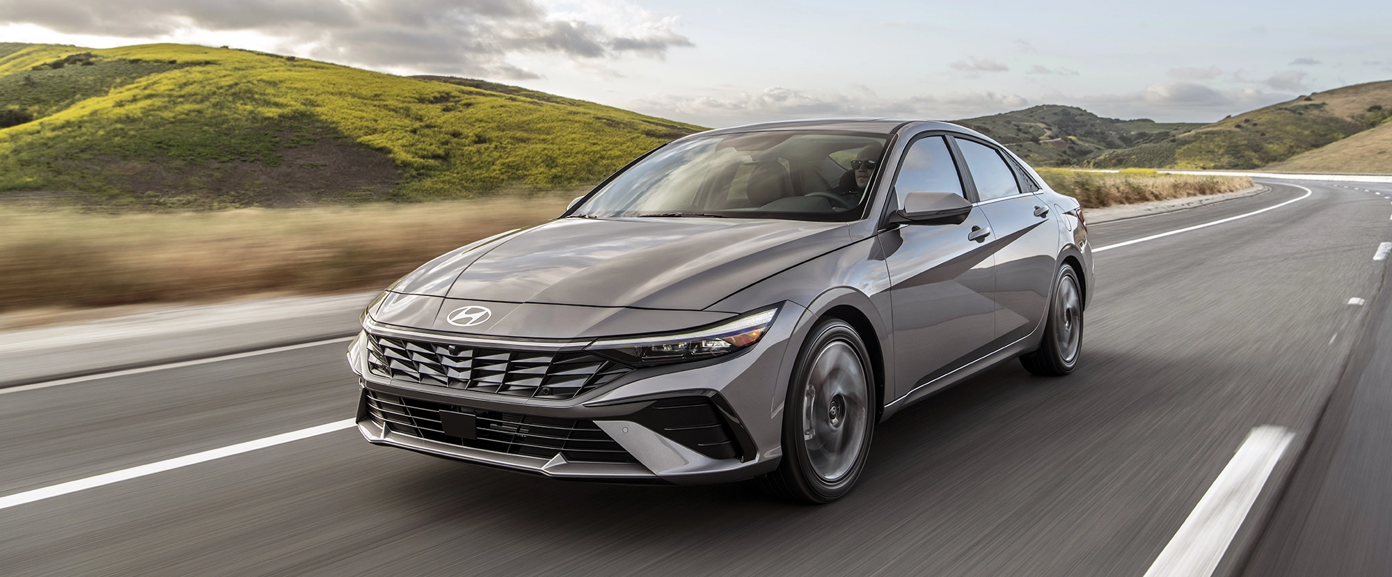 2024 Gray Hyundai Elantra