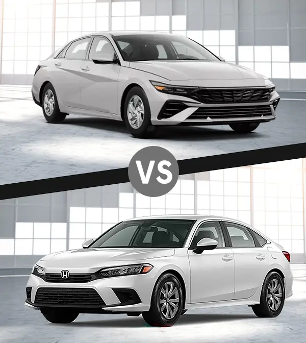 2024 Hyundai Elantra vs. 2024 Honda Civic