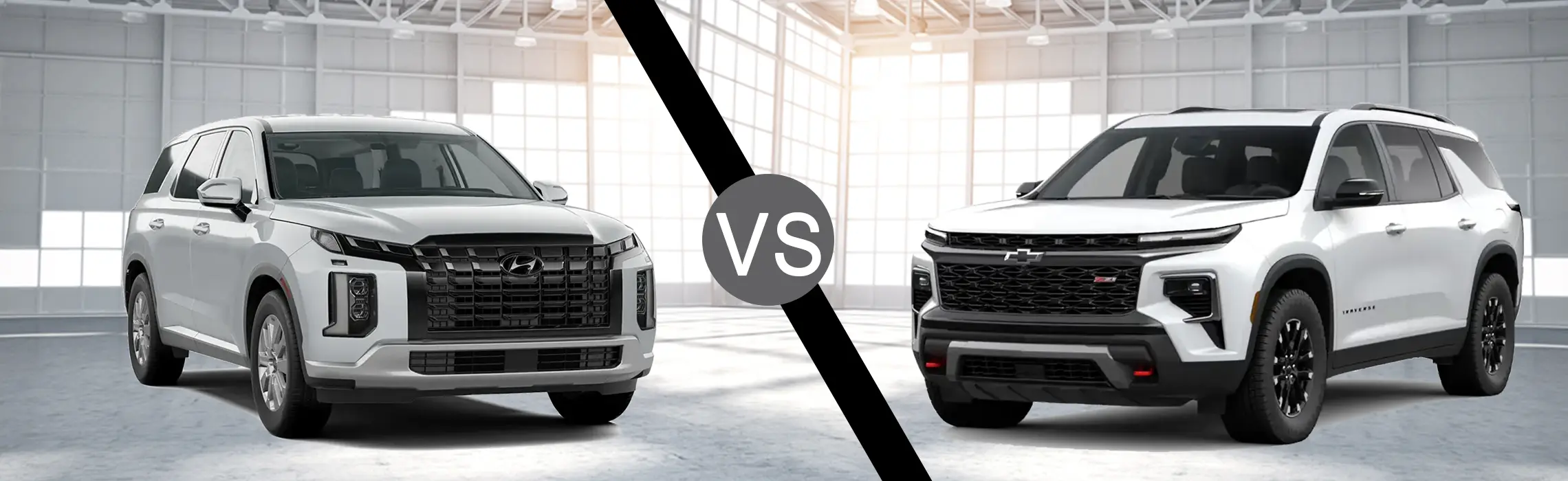 2024 Hyundai Palisade vs. 2024 Chevrolet Traverse