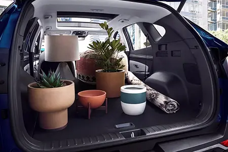 Cargo space of a 2024 Hyundai Tucson Plug-In Hybrid