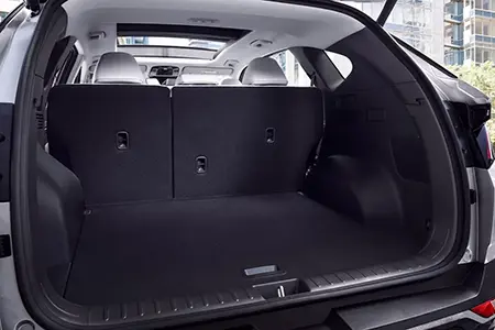 Cargo space of a 2024 Hyundai Tucson