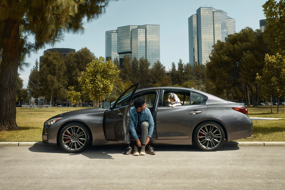 2024 Gray INFINITI Q50