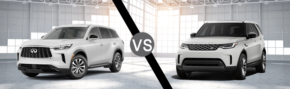 2024 INFINITI QX60 vs. 2024 Land Rover Discovery