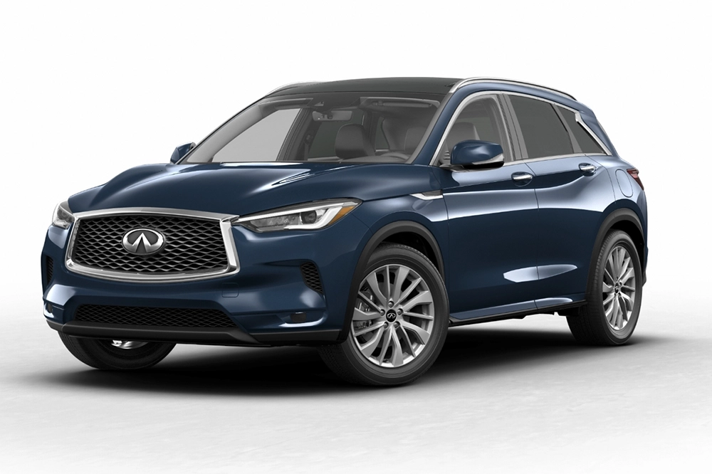 2025 Blue INFINITI QX50