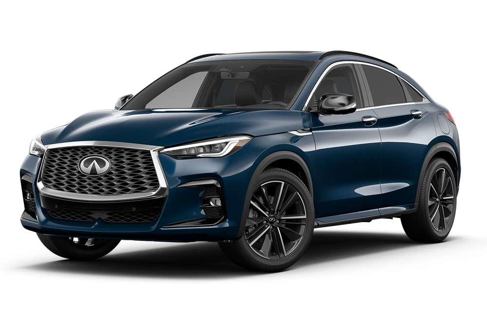 2025 blue INFINITI QX55