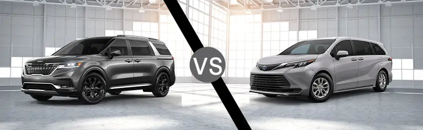2024 Kia Carnival vs. 2024 Toyota Sienna