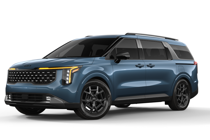 2025 Blue Kia Carnival