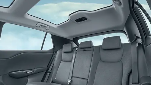 Lexus RZ Seating Space