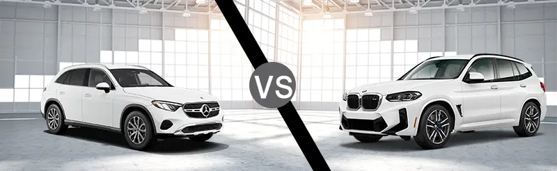2024 Mercedes-Benz GLC vs. 2024 BMW X3