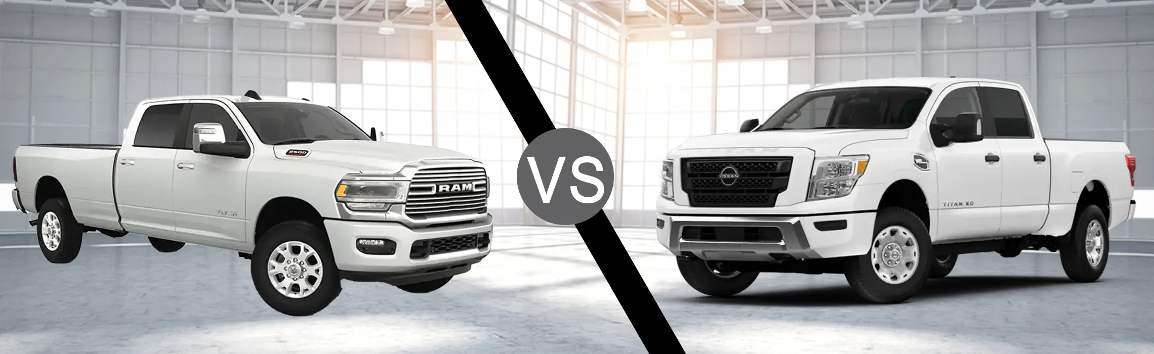 2024 RAM 2500 vs. 2024 Titan XD