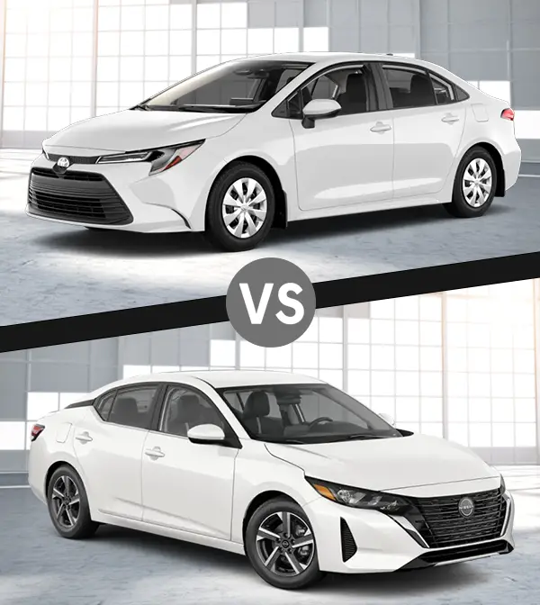 2024 Toyota Corolla vs. 2024 Nissan Sentra