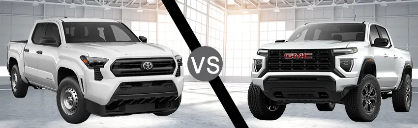 2024 Toyota Tacoma vs. 2024 GMC Canyon