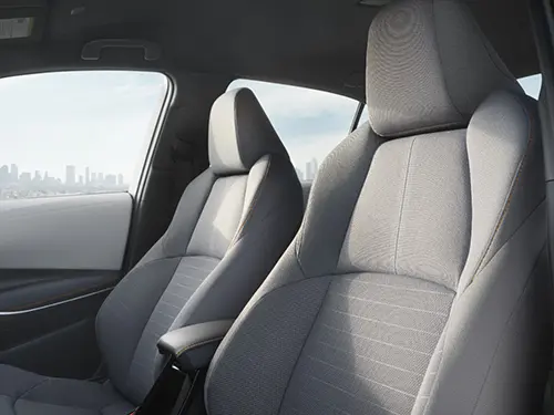 2025 Toyota Corolla Sedan Seating