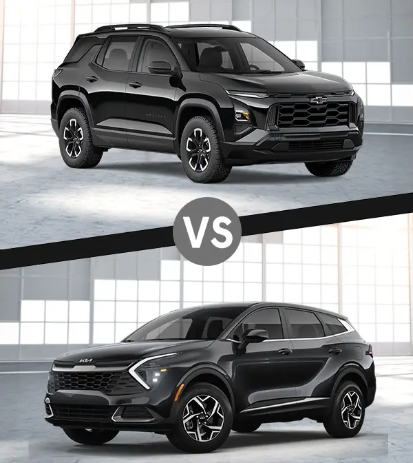 2025 Chevrolet Equinox vs 2025 Kia Sportage