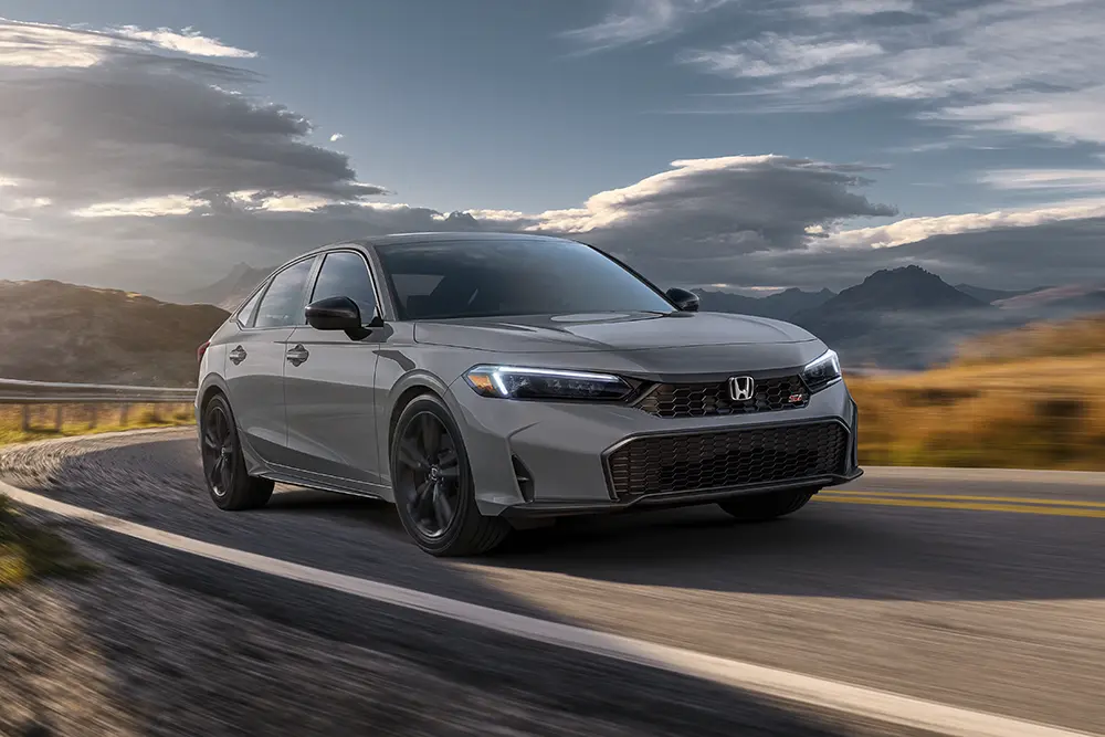 Gray 2025 Honda Civic Si Sedan