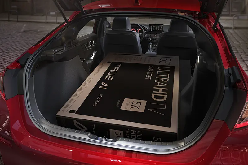 2026 Honda Civic Hatchback Hybrid Cargo Space