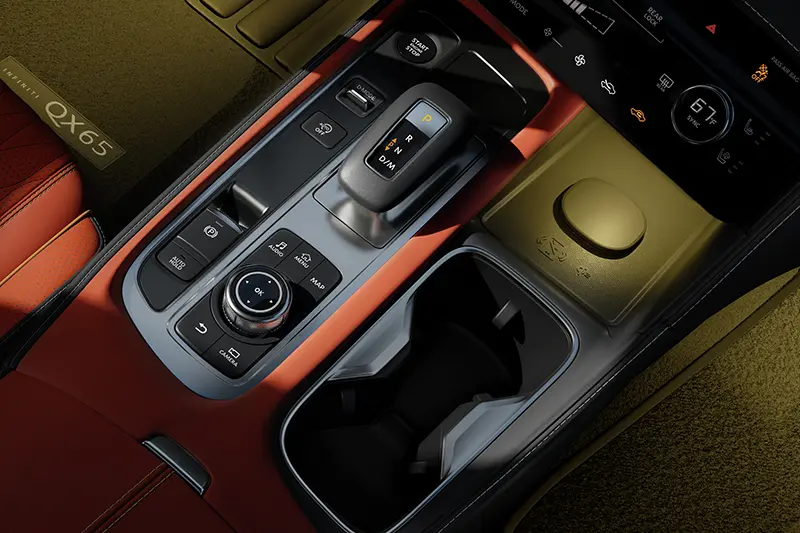 2027 INFINITI QX65 Console